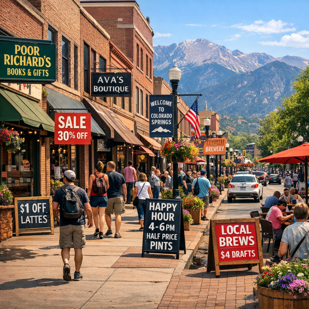 Exclusive Deals and Discounts from Colorado Springs Businesses